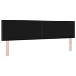 Tête de lit vidaXL Design Simple Gris Foncé 180 cm Tissu Corde
