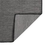 vidaXL Tapis à tissage plat d'extérieur 80x250 cm Gris