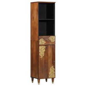 vidaXL Buffet 38x33x160 cm en bois massif de manguier