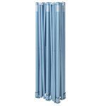 vidaXL Tente de réception pliable avec 4 parois 3x6 m Acier Bleu