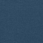vidaXL Cadre de lit Bleu 80x200 cm Tissu