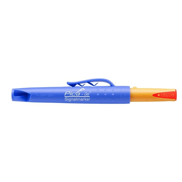 Pica gel marqueur de signalisation rouge
