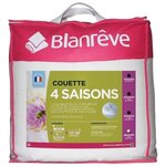 Couette 4 saisons - 240 x 260 cm - Blanc
