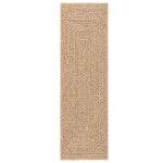 vidaXL Tapis ZIZUR 80x250 cm aspect de jute intérieur et extérieur