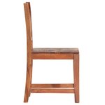 vidaXL Chaises à manger lot de 2 bois solide de manguier