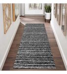 Tapis d'intérieur SELMA 80 x 150 cm - Noir