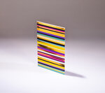 Pochette cadeau - motifs rayures