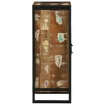 vidaXL Cabinet Mural de Salle de Bain 40x35x90 cm Bois Massif Récupéré