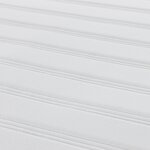vidaXL Matelas à ressorts ensachés crème - Fermeté moyenne - 80x200x20 cm Tissu