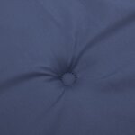vidaXL Coussin de banc de jardin bleu marine 180x50x3 cm tissu oxford