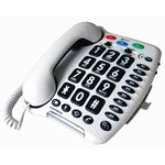 Téléphone amplifié pour malentendants et senior (+60 db) geemarc "amplipower 50"