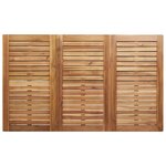 Set de salle à manger jardin 5 pièces en bois massif d'acacia vidaXL
