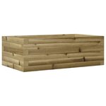 vidaXL Jardinière 70x40x23 cm bois de pin imprégné