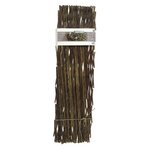 Nature Treillis de jardin 60x180 cm saule naturel marron