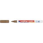 Marqueur Craie Liquide 4085 Cuivre Pointe Ronde 1-2 mm x 10 EDDING