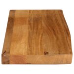 vidaXL Dessus de table à bord vivant 90x40x2 5 cm bois massif manguier