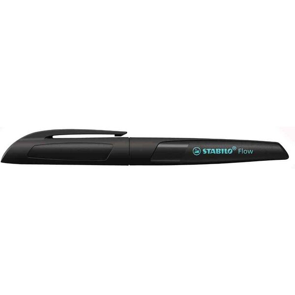 Stylo plume flow active  noir stabilo