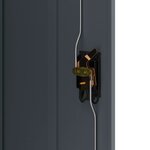 vidaXL Classeur anthracite 90x40x70 cm acier