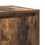 vidaXL Buffet en Chêne Fumé Chêne Fumé Bois 135 x 41 x 75 cm Rangement