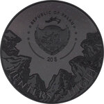Pièce de monnaie en Argent 20 Dollars g 155.5 (5 oz) Millésime 2021 Hunters by Night EAGLE OWL