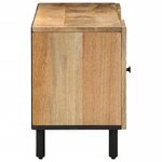 vidaXL Meuble TV 105x33x46 cm Bois massif de manguier