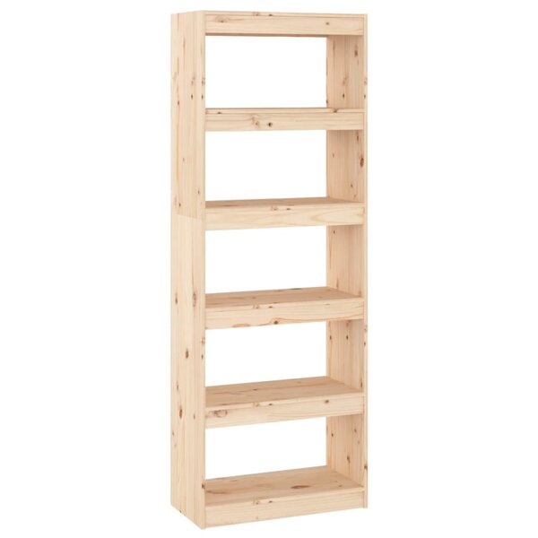 vidaXL Bibliothèque/Séparateur de pièce 60x30x167 5 cm pin massif
