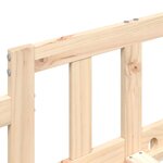 vidaXL Lit de jour sans matelas 80x200 cm bois de pin massif
