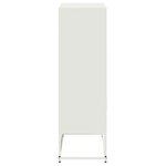 vidaXL Meuble TV jaune moutarde 100 5x39x60 5 cm acier