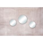 Jeu de plaques miroir  bords rectifiés