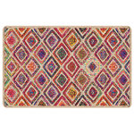 vidaXL Tapis lavable multicolore 190x300 cm antidérapant