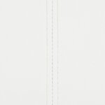 vidaXL Chaises à manger cantilever lot de 6 blanc similicuir