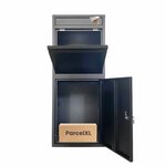 Boîte aux lettres pour colis - ParcelXL® - Boîte à colis - Indépendante - Boîte aux lettres murale - Anthracite - XXL
