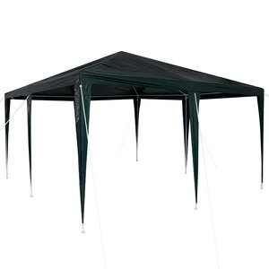 vidaXL Tente de fête Verte 4x4 m PE