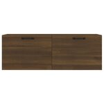 vidaXL Armoire murale Chêne marron 100x36 5x35 cm Bois d'ingénierie