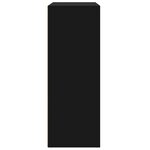 vidaXL Buffets 2 Pièces noir 60x31x84 cm bois d'ingénierie