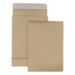 Lot de 250 enveloppes pochettes kraft armé à soufflet marron 229 x 324 + 50 mm