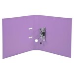 Classeur À Levier Pvc A4 Dos De 50mm. - Lilas - X 10 - Exacompta