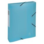 Boite De Classement Cartobox Livrée À Plat Dos 60mm Polypropylène Chromaline Pastel - A4 - Couleurs Assorties - X 10 - Exacompta