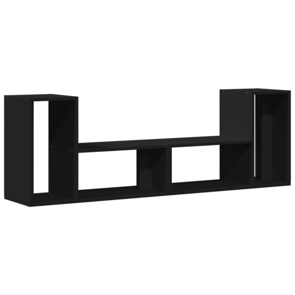 vidaXL Meubles TV 2 Pièces noir 75x30x50 cm bois d'ingénierie