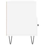 vidaXL Meuble TV blanc 102x36x50 cm bois d'ingénierie
