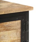 vidaXL Table basse 90x50x35 cm Bois solide de manguier