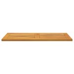 vidaXL Plateau de table 90x45x2 2 cm en bois massif d'acacia