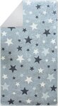 Tapis enfant Etoile 100 x 150 cm - Gris