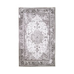 Tapis noir et blanc 160 x 230 cm