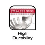 TEFAL Cuillere a pâtes en inox Ingenio - Noir et gris