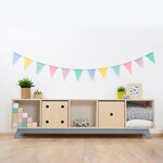 Meuble de rangement NABOSKY gris 1x5