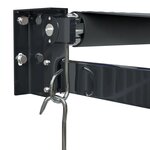 vidaXL Auvent rétractable anthracite 3 5x2 5 m tissu et aluminium