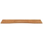 vidaXL Dessus de bureau 140x50x2 5 cm rectangulaire bois massif acacia