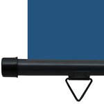 vidaXL Auvent latéral de balcon 125x250 cm Bleu