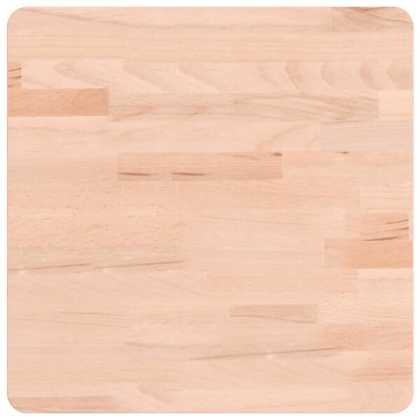 vidaXL Dessus de table 40x40x4 cm carré bois massif de hêtre
